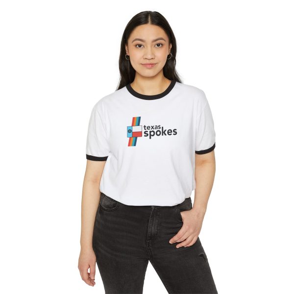 Spokes Racing Stripes Ringer T-Shirt - Image 3